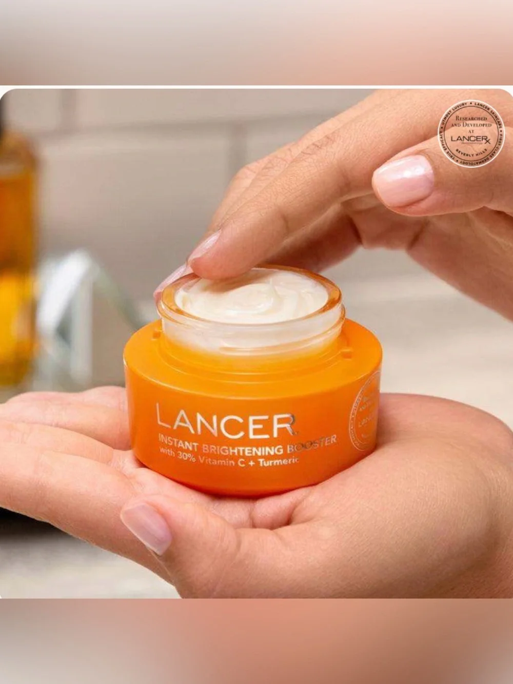 Lancer Instant Brightening Booster 30% Vitamin C + Tumeric 50 ml